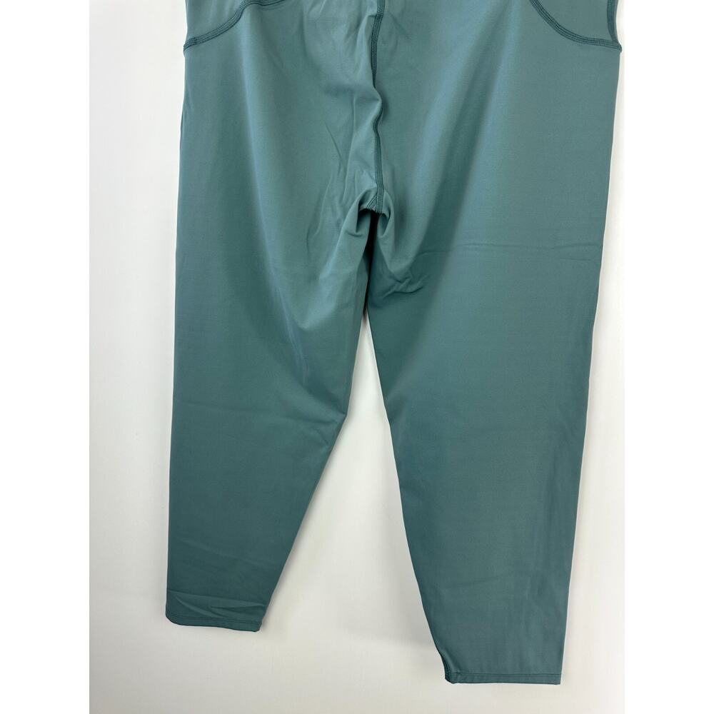 ✨2/$20 Spanx SPANXshape Booty Boost 7/8 Leggings Green Stretch Plus Size 2X - Picture 8 of 9